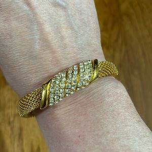 Jackie Kennedy Gold and Diamond Bracelet Reproduction